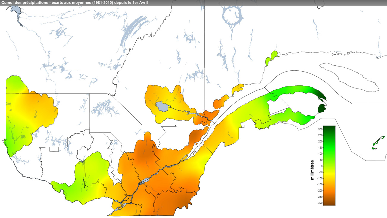 Ce graphique provient du site Agrométéo Québec. Il présente les précipitations (mm) à partir du premier avril jusqu'au 24 novembre 2021. Pour obtenir des informations plus précises, visitez le site d'Agrométéo Québec à partir du lien suivant ce graphique.