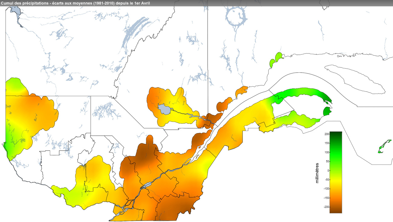 Ce graphique provient du site Agrométéo Québec. Il présente les précipitations (mm) à partir du premier avril jusqu'au 24 novembre 2021. Pour obtenir des informations plus précises, visitez le site d'Agrométéo Québec à partir du lien suivant ce graphique.