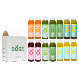 Image présentant des produits de Jus Dose.