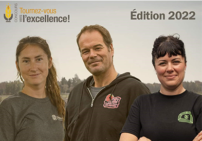 Les lauréats 2022 du Concours Tournez-vous vers l'excellence!
