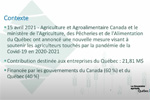 Webinaire - Des programmes et des services pour votre entreprise agricole !
